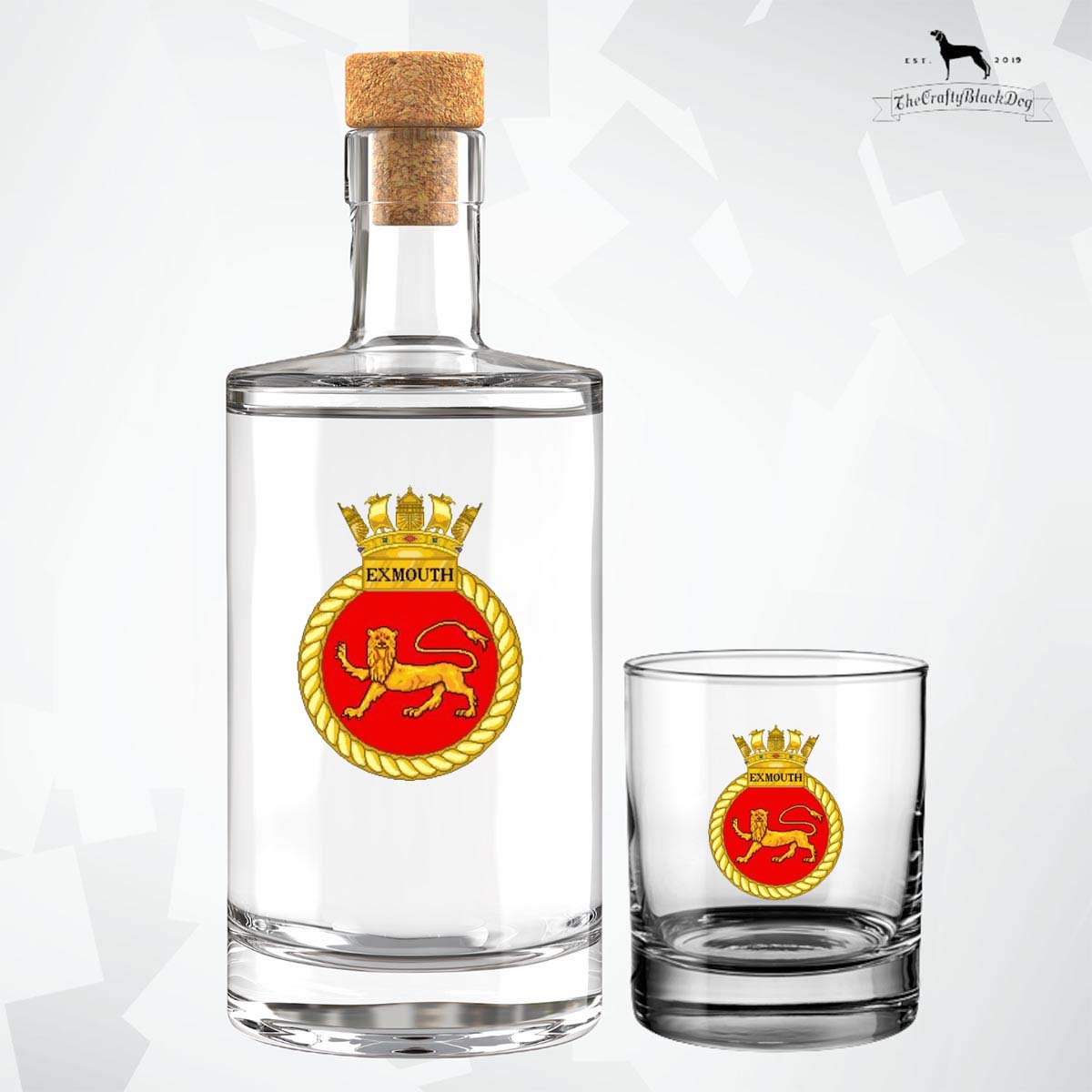 HMS Exmouth - Fill Your Own Spirit Bottle