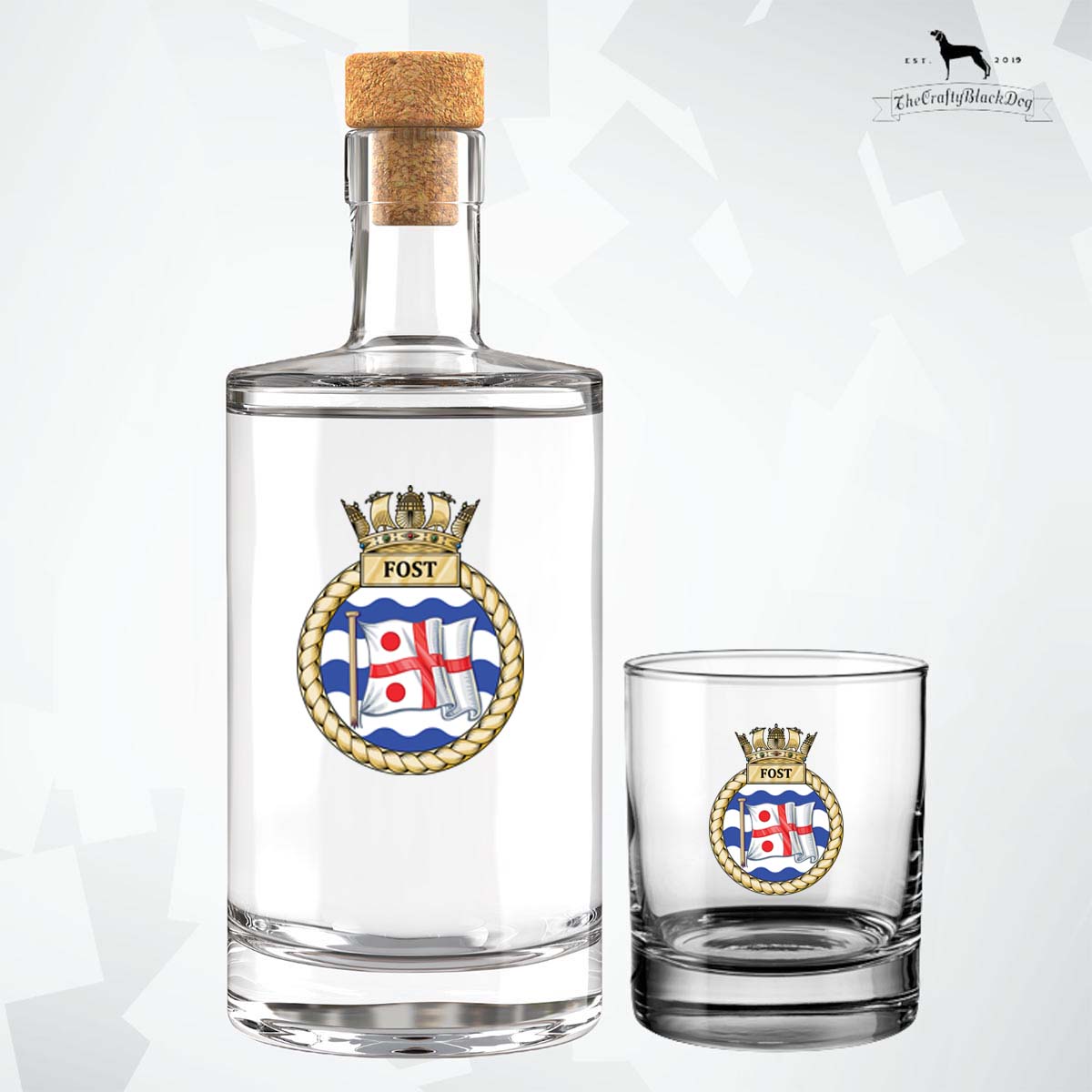 Flag Officer Sea Training FOST - Fill Your Own Spirit Bottle