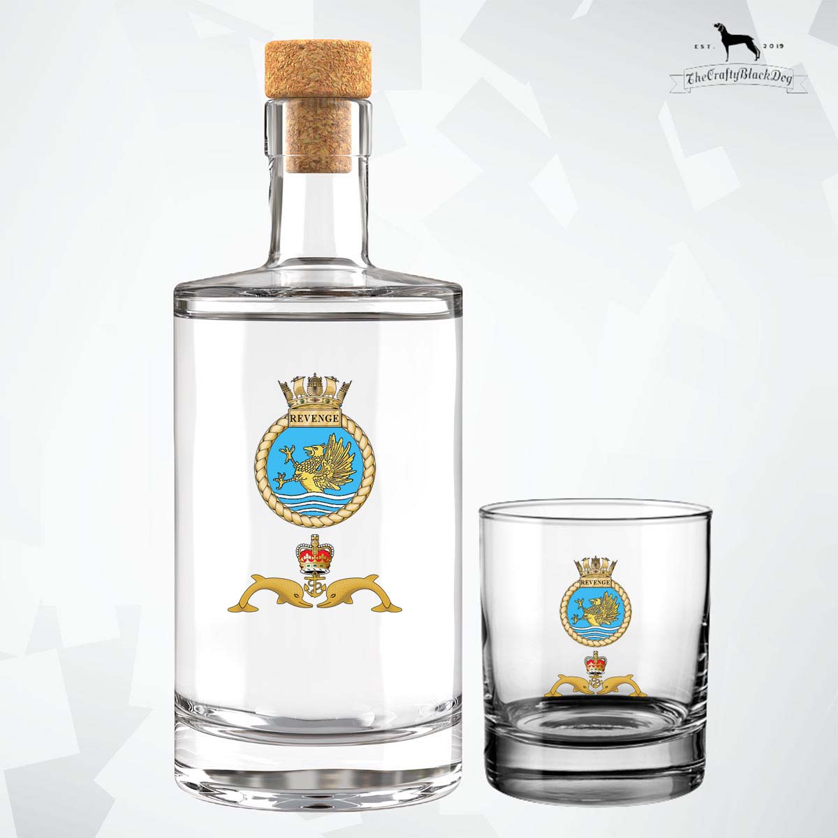 HMS Revenge - Fill Your Own Spirit Bottle