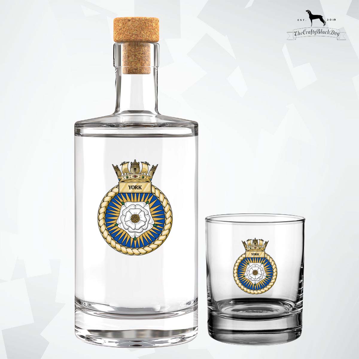 HMS York - Fill Your Own Spirit Bottle