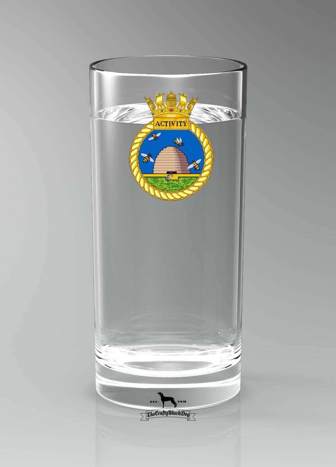 HMS Activity - Straight Gin/Mixer/Water Glass