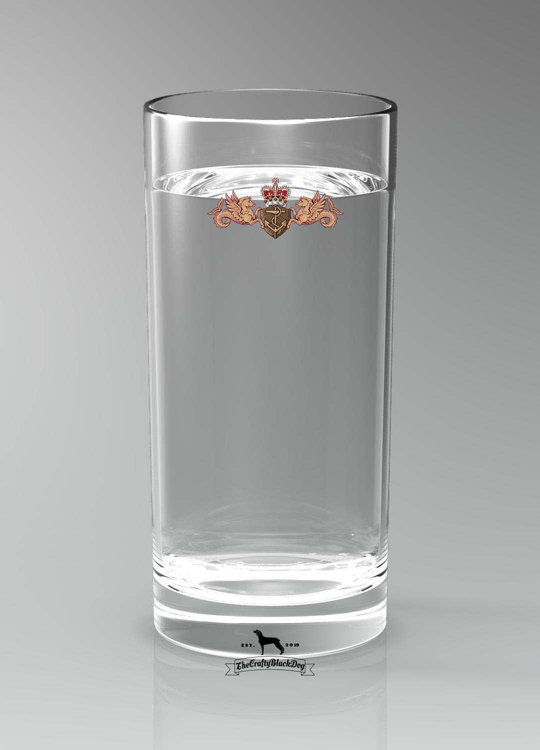 Surface Fleet - Straight Gin/Mixer/Water Glass