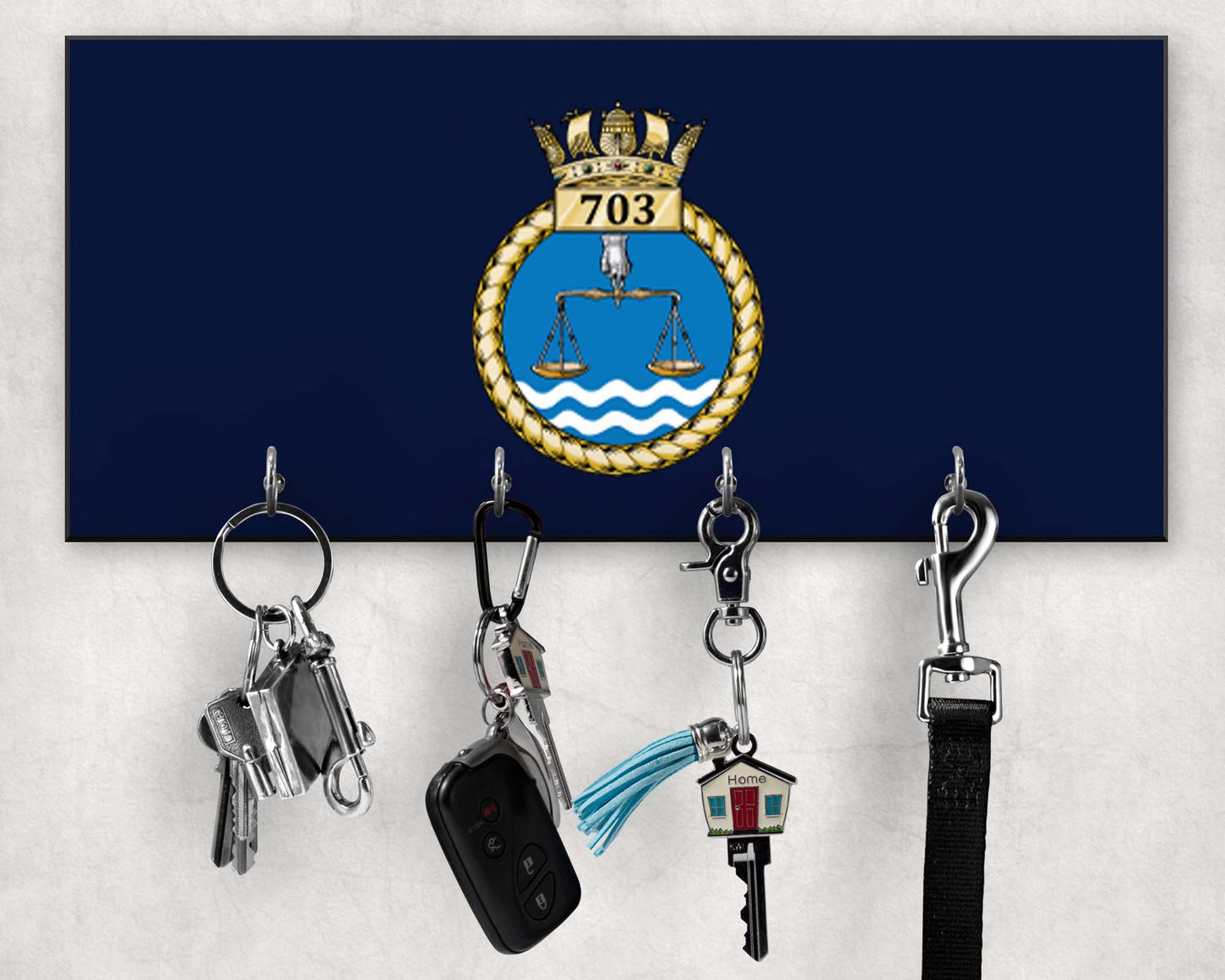 703 Naval Air Squadron - Wooden Key/Beret Hook