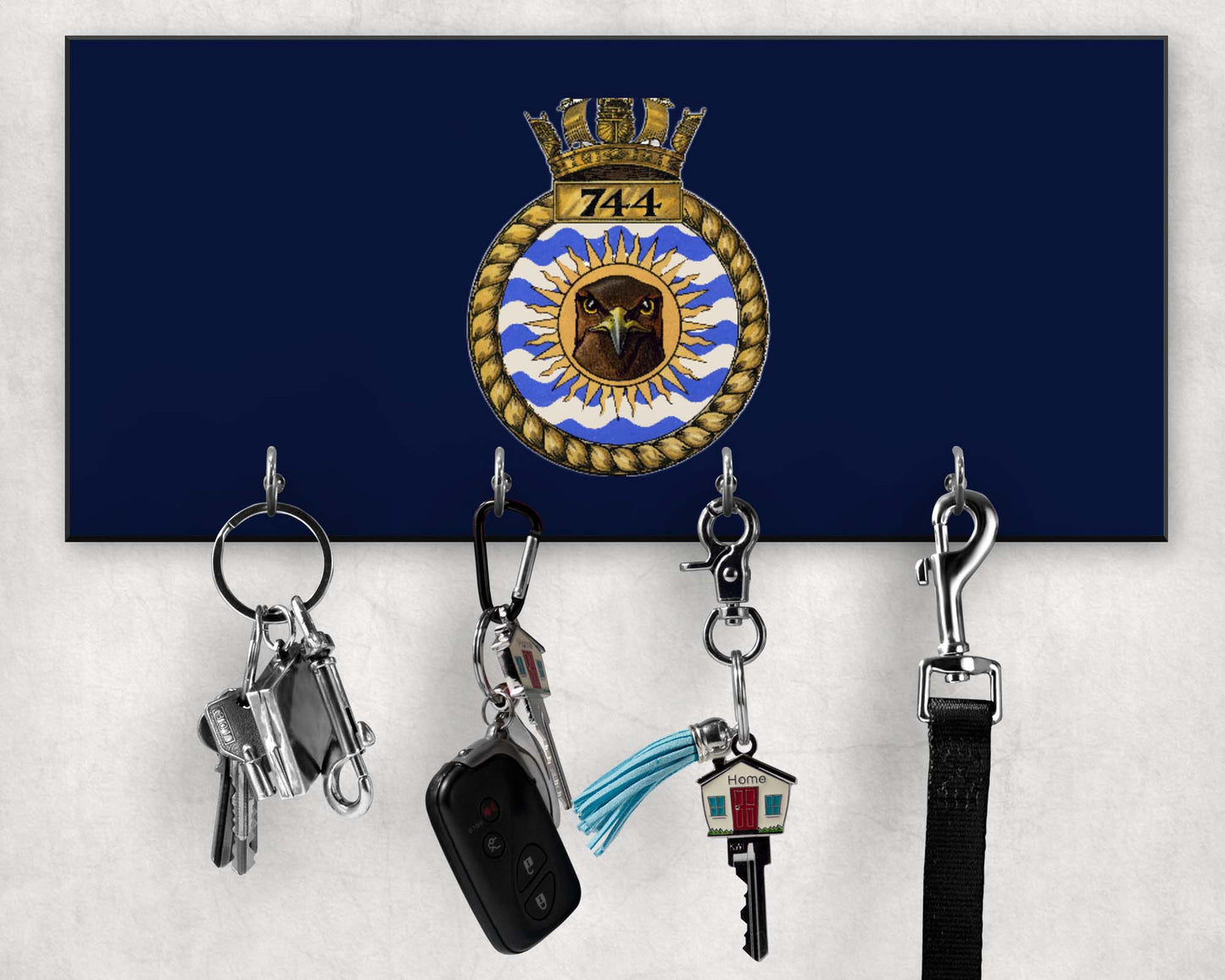 744 Naval Air Squadron - Wooden Key/Beret Hook
