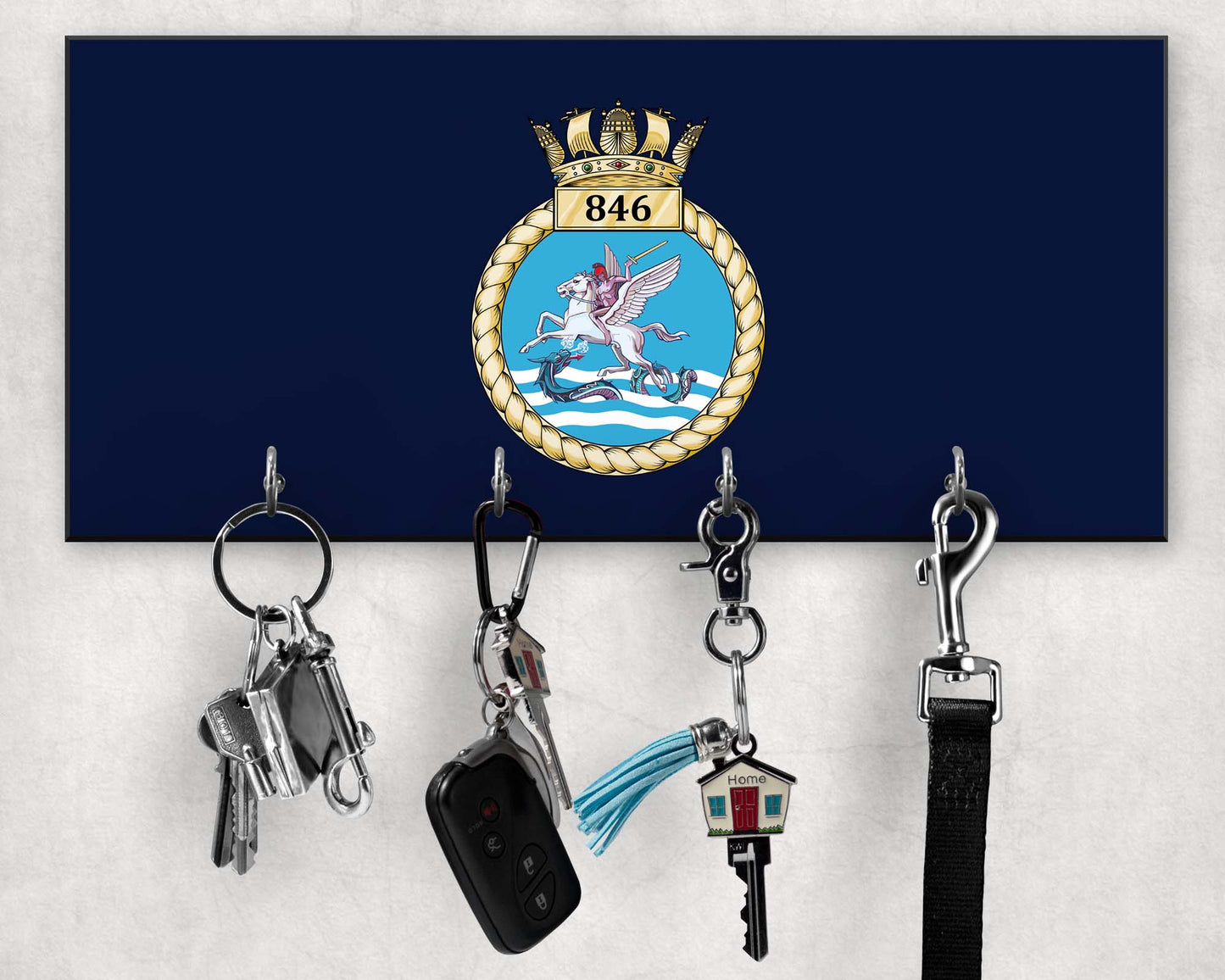 846 Naval Air Squadron - Wooden Key/Beret Hook