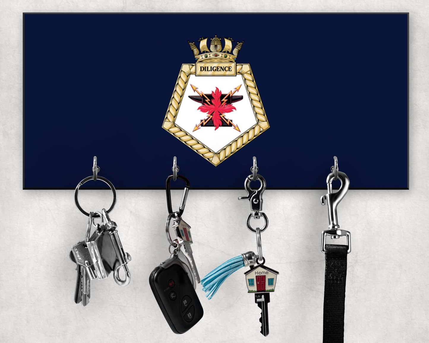 RFA Diligence - Wooden Key/Beret Hook
