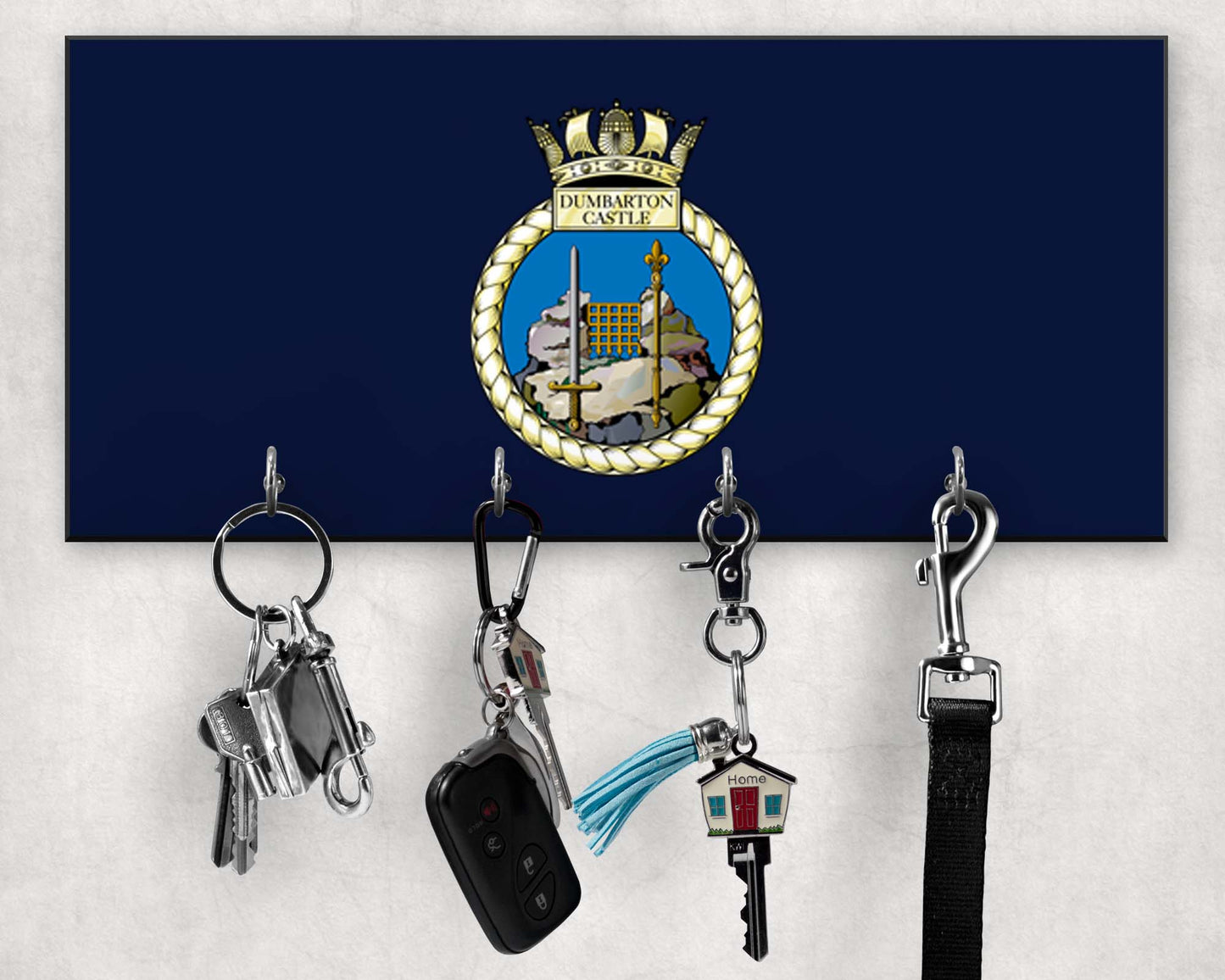 HMS Dumbarton Castle - Wooden Key/Beret Hook
