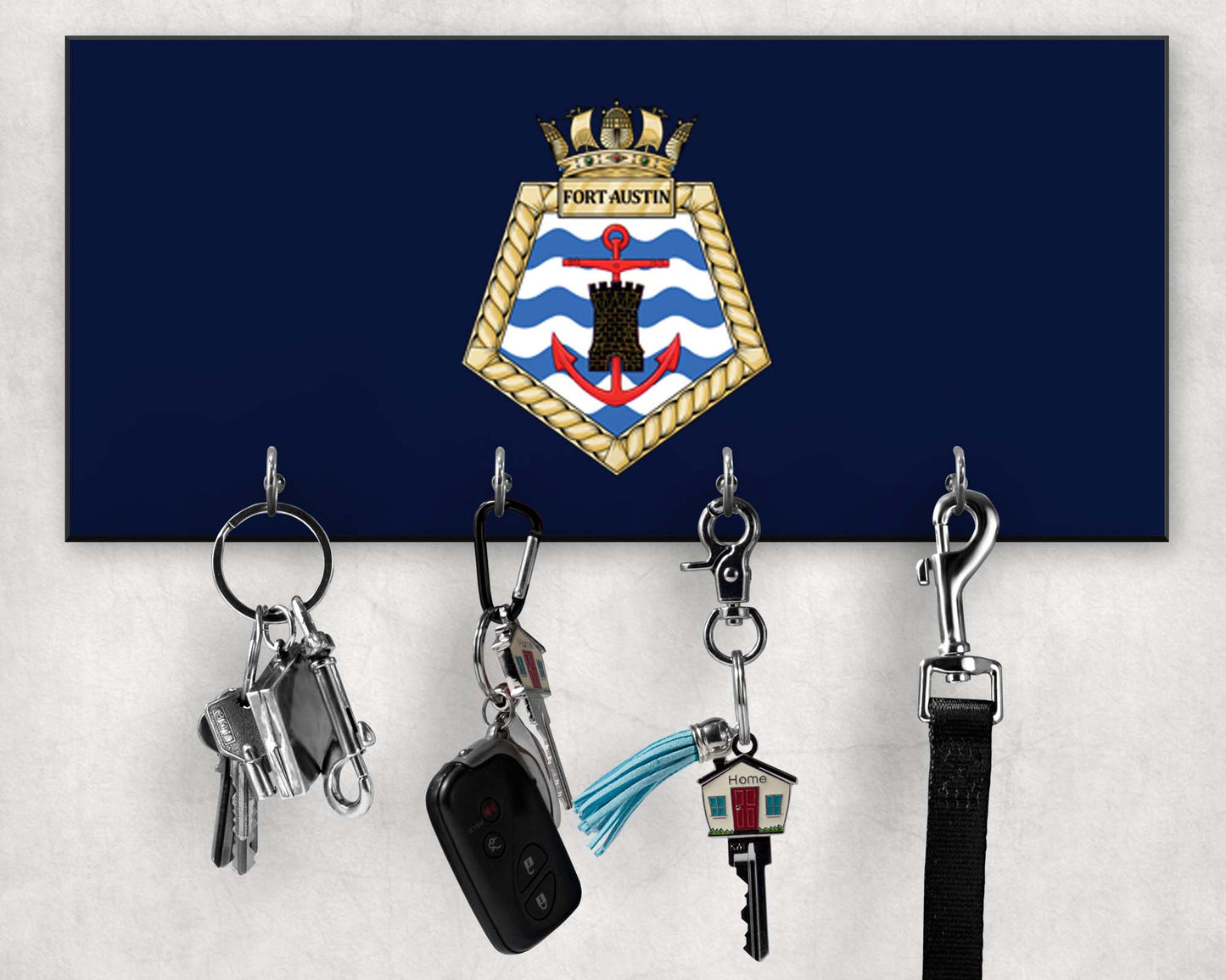 RFA Fort Austin - Wooden Key/Beret Hook