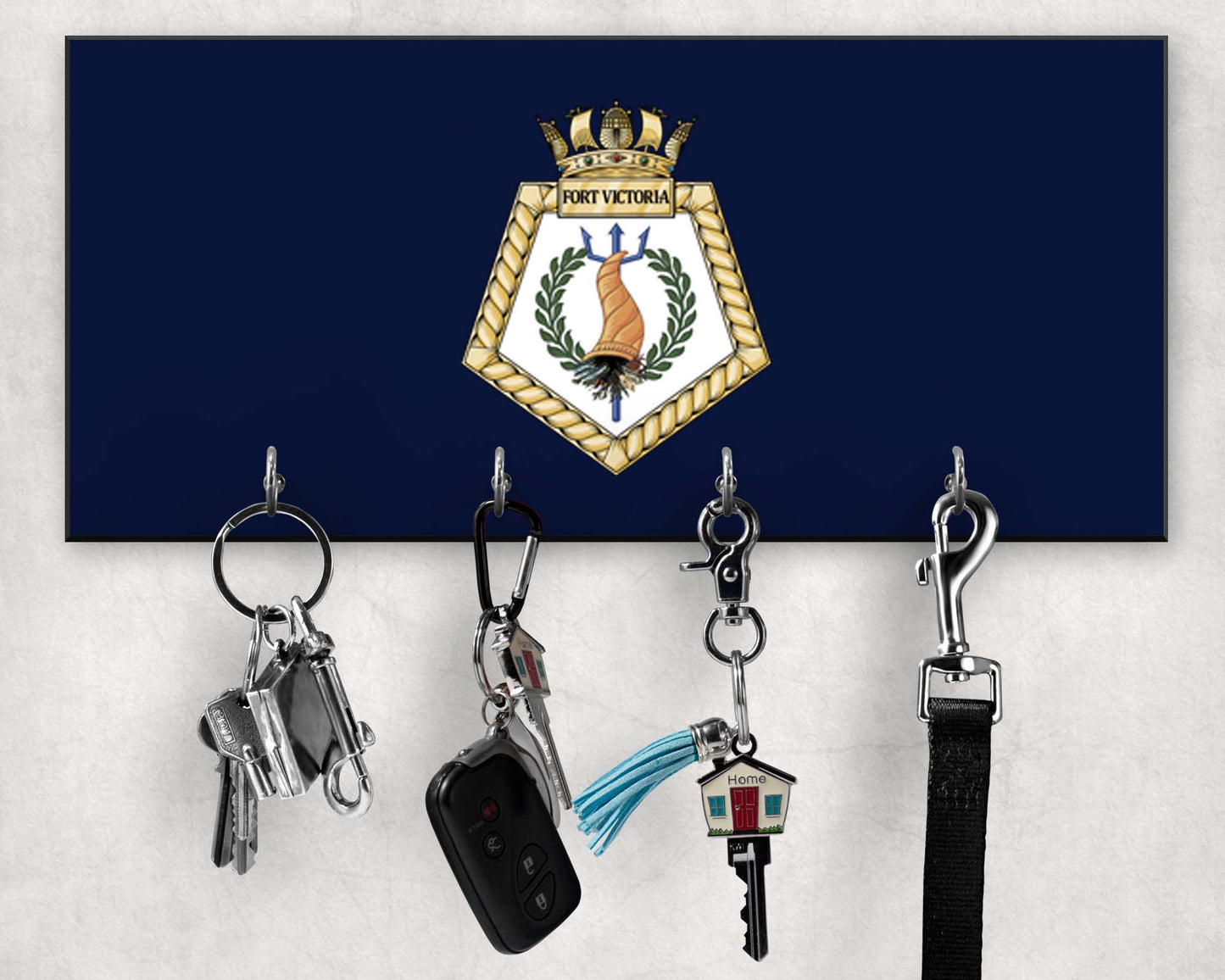 RFA Fort Victoria - Wooden Key/Beret Hook