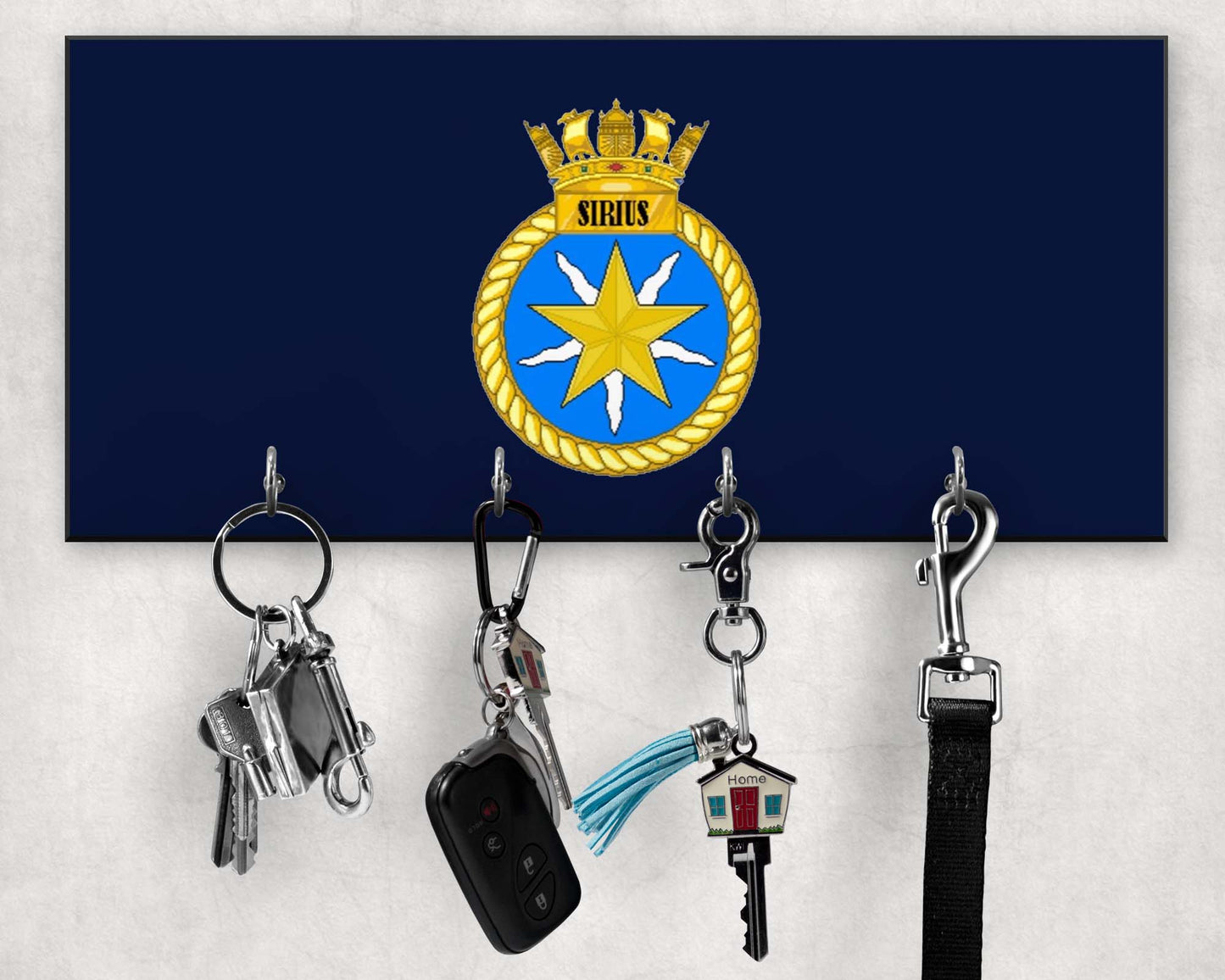 HMS Sirius - Wooden Key/Beret Hook