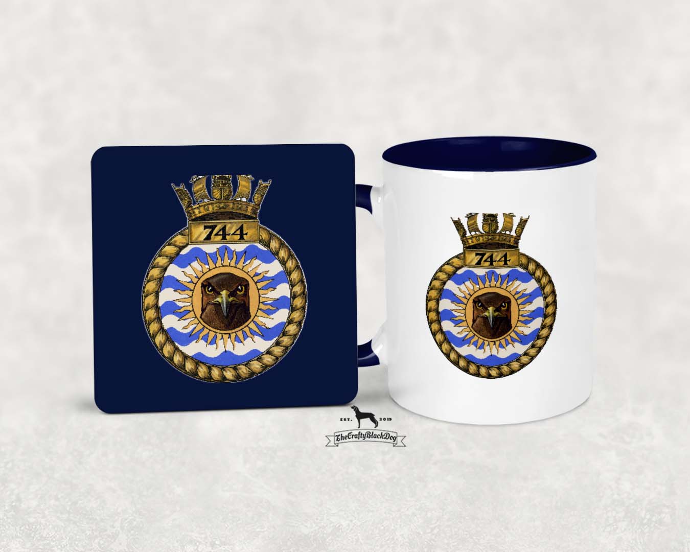 744 Naval Air Squadron - MUG and COASTER SET