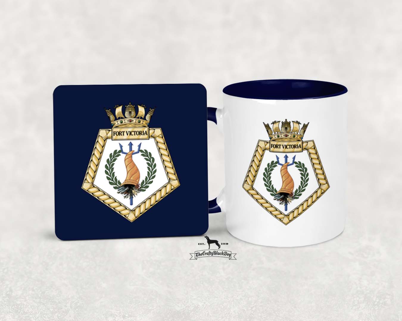 RFA Fort Victoria - Mug and Coaster Set