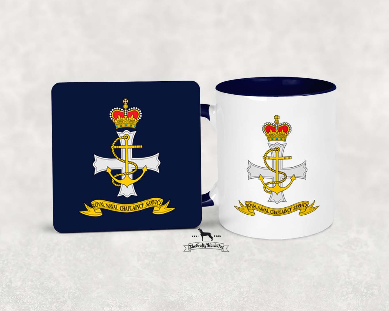 Royal Naval Chaplaincy Service - Mug and Coaster Set