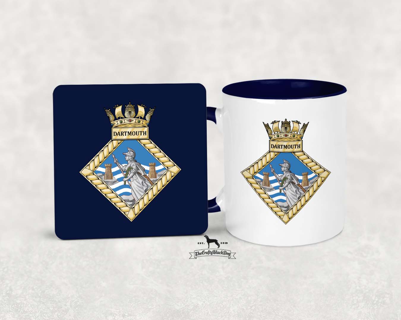 BRNC Dartmouth - MUG and COASTER SET