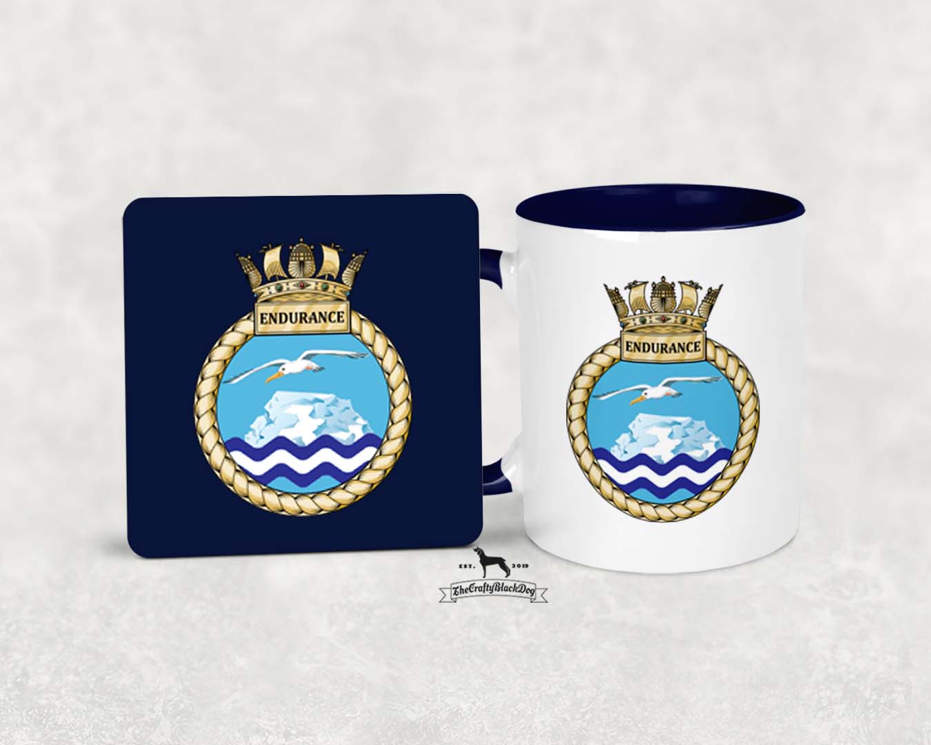 HMS Endurance - MUG and COASTER SET