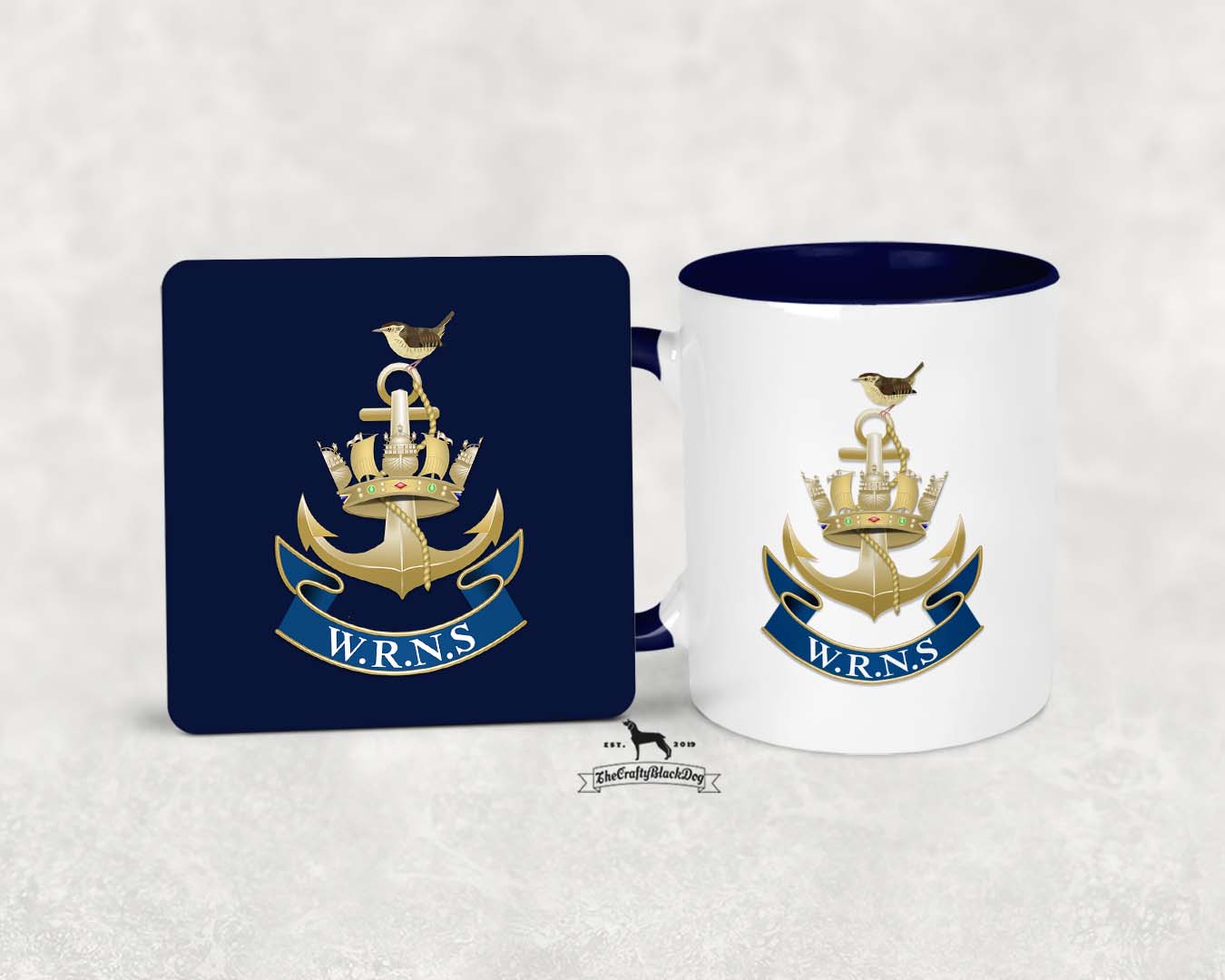 Women's Royal Naval Service - Mug and Coaster Set