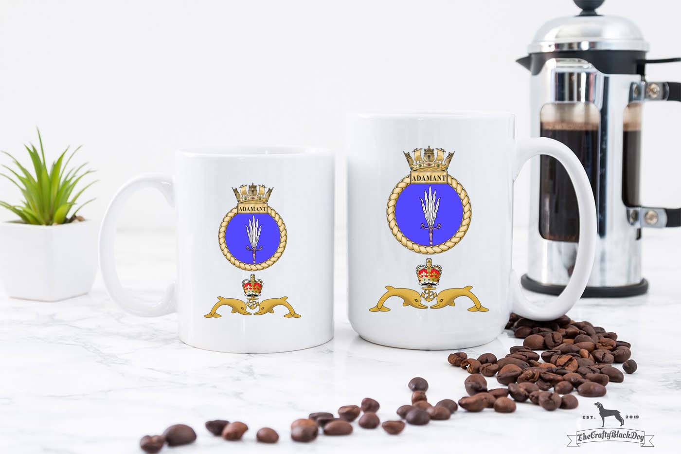 HMS Adamant - 11oz/15oz Mug