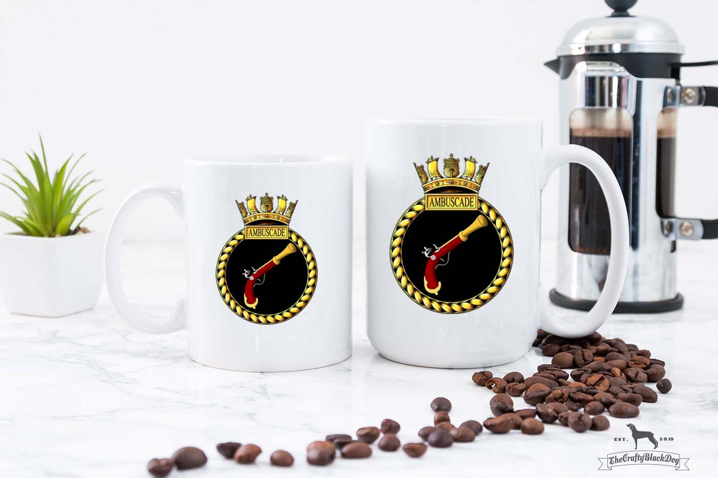 HMS Ambuscade - 11oz/15oz Mug