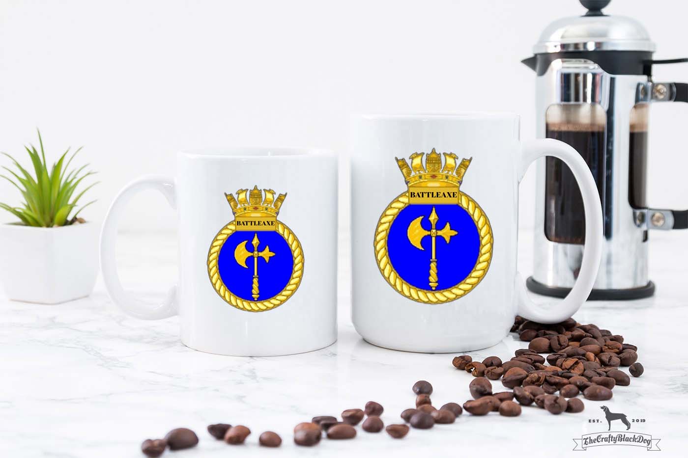 HMS Battleaxe - 11oz/15oz Mug