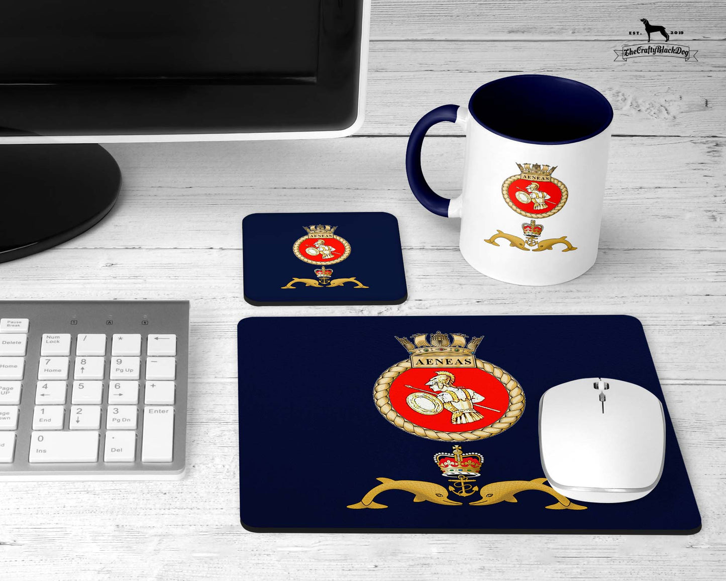 HMS Aeneas - Office Set
