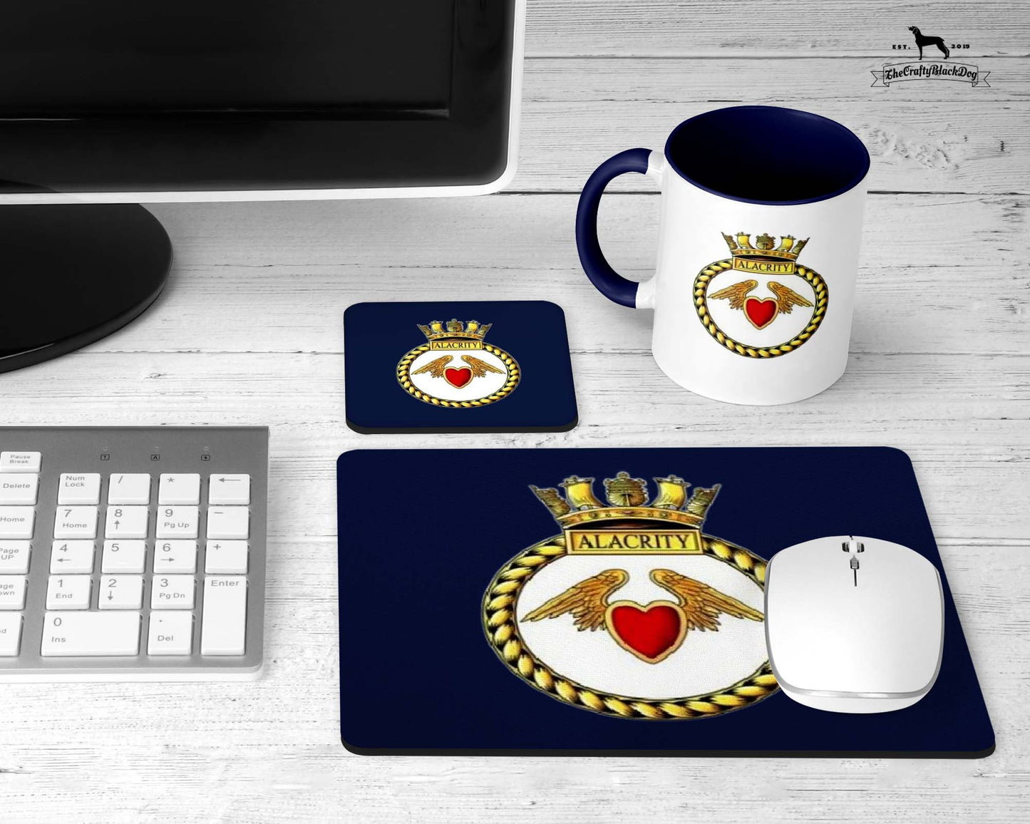 HMS Alacrity - Office Set