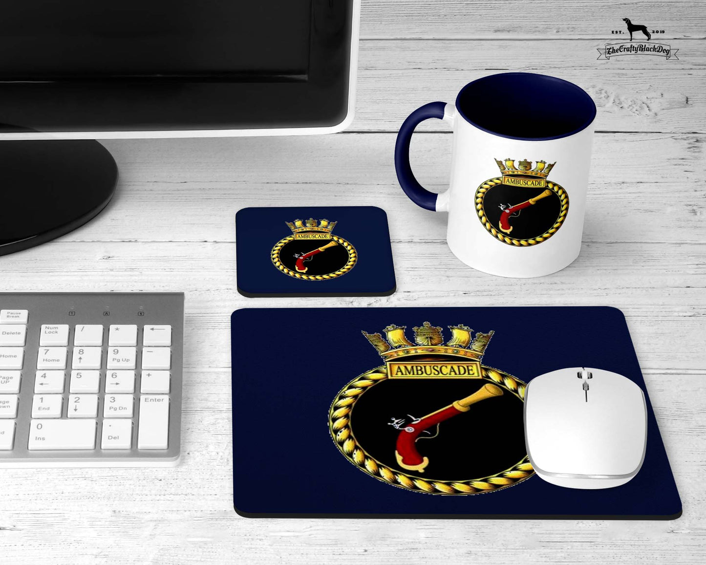 HMS Ambuscade - Office Set