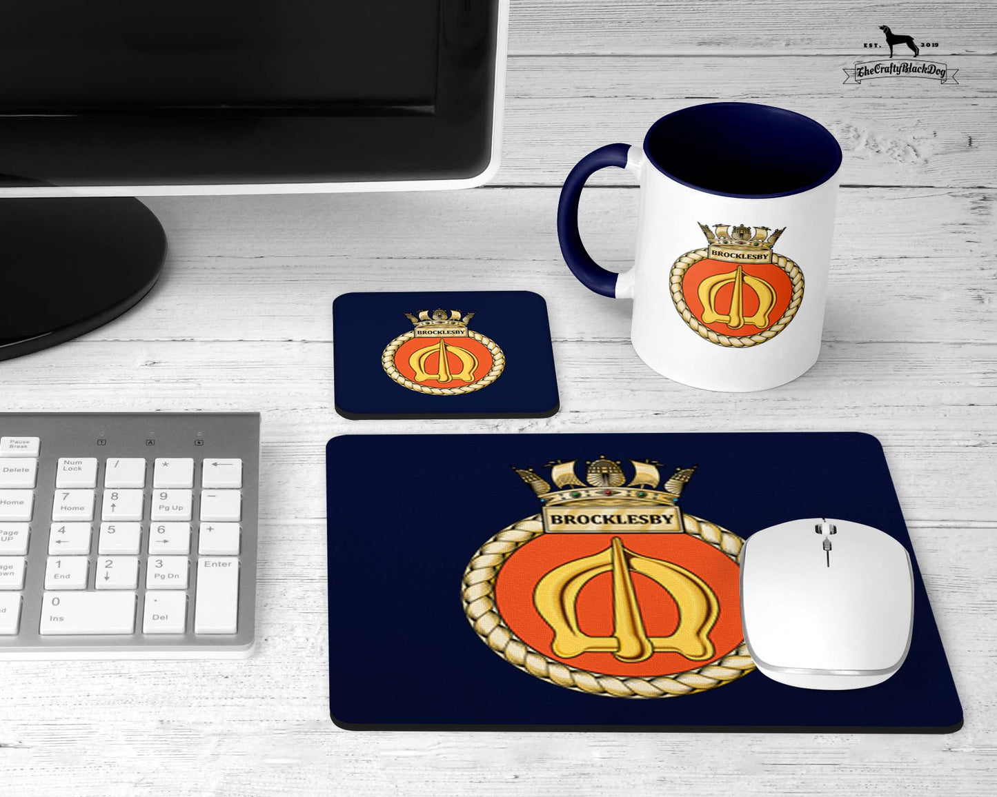 HMS Brocklesby - Office Set