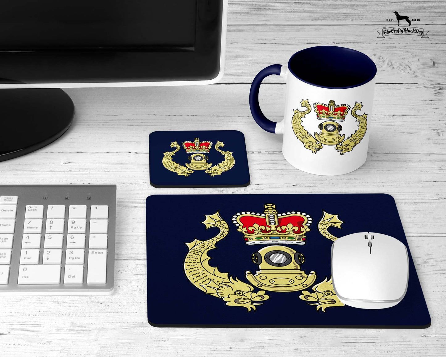 Royal Navy Diver - Office Set