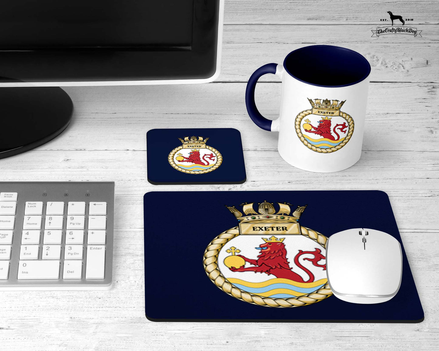 HMS Exeter - Office Set