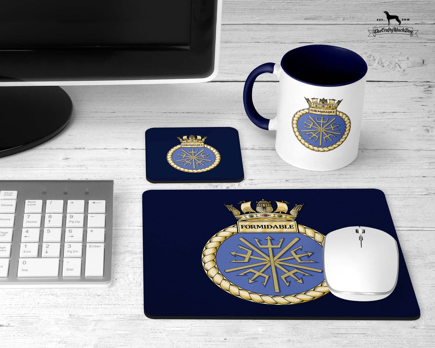 HMS Formidable - Office Set