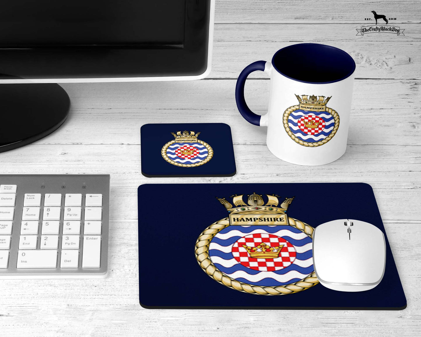 HMS Hampshire - Office Set