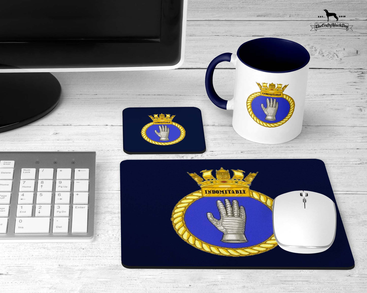 HMS Indomitable - Office Set