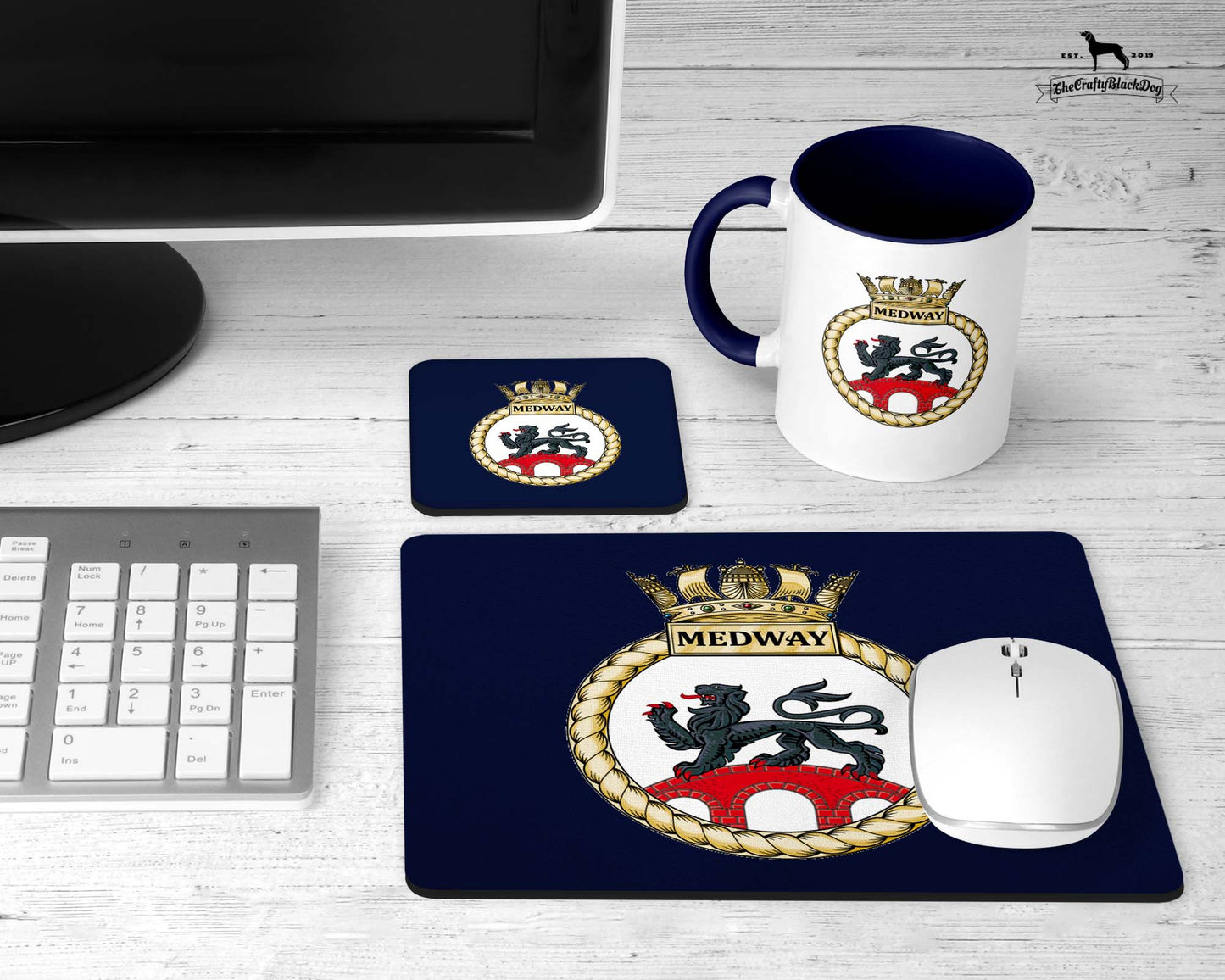 HMS Medway - Office Set