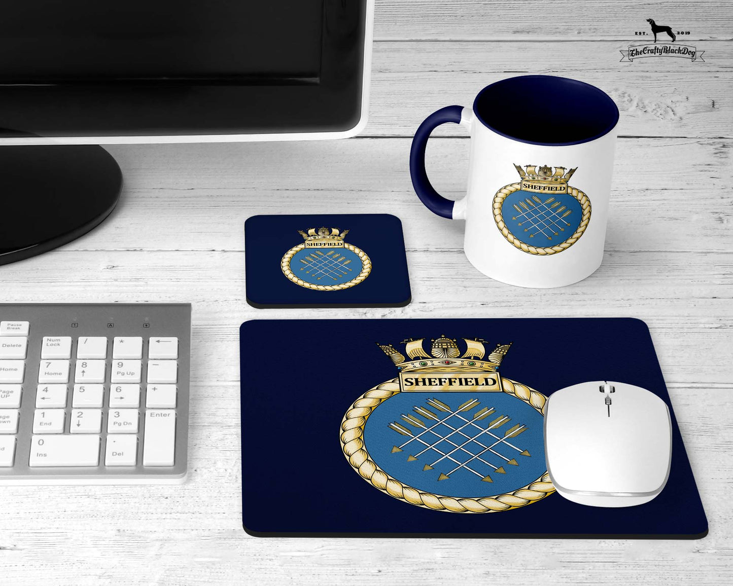 HMS Sheffield - Office Set