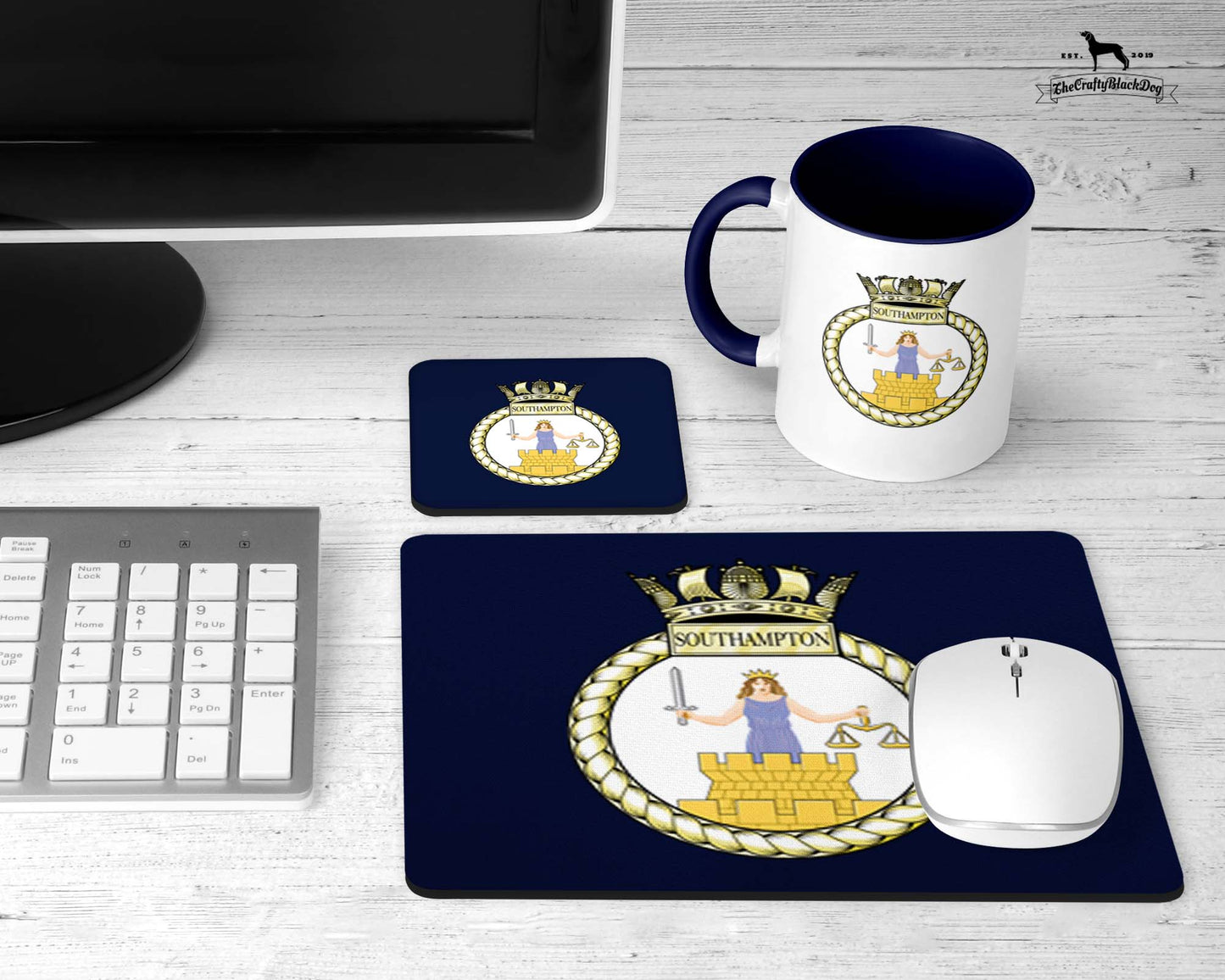 HMS Southampton - Office Set