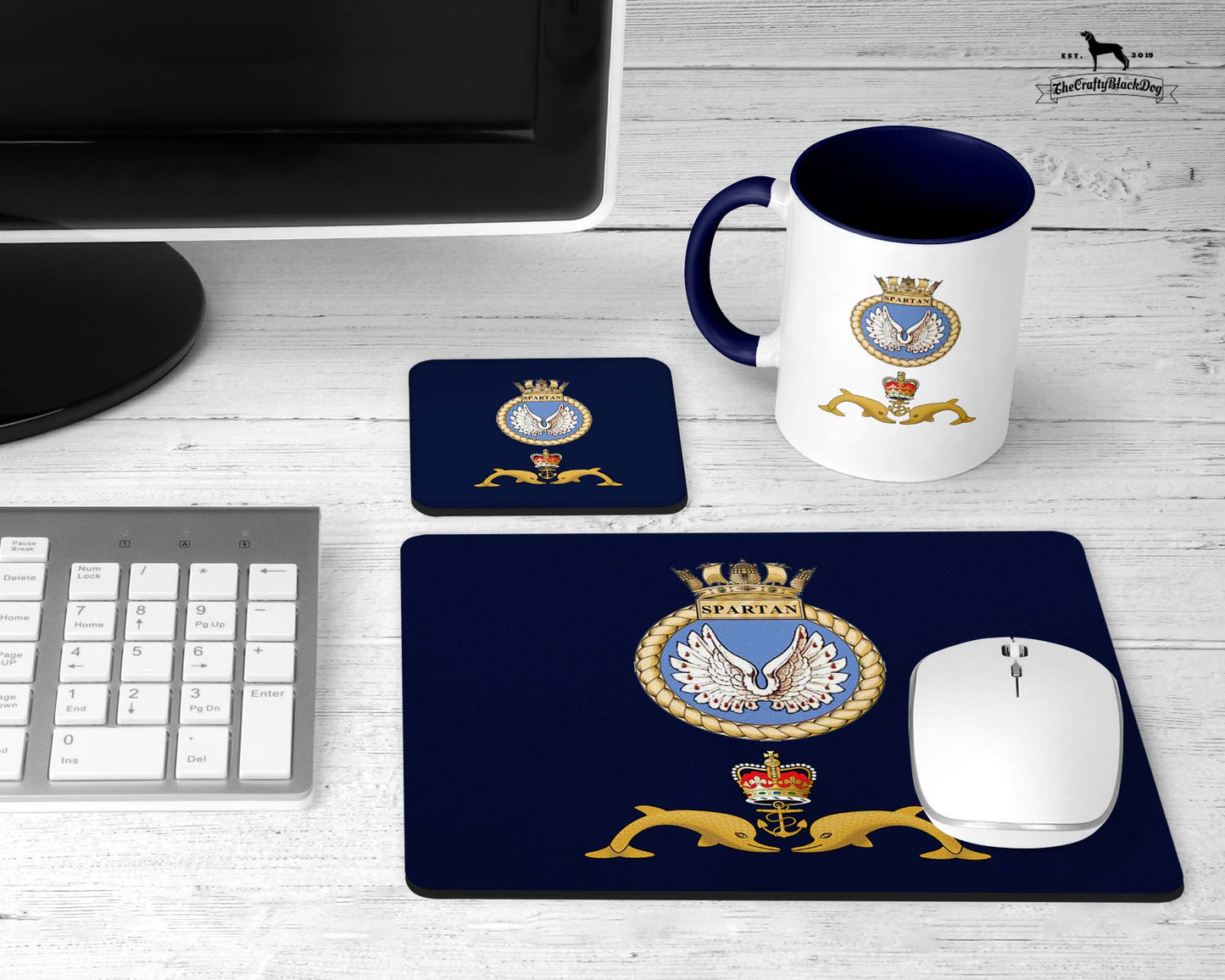HMS Spartan - Office Set