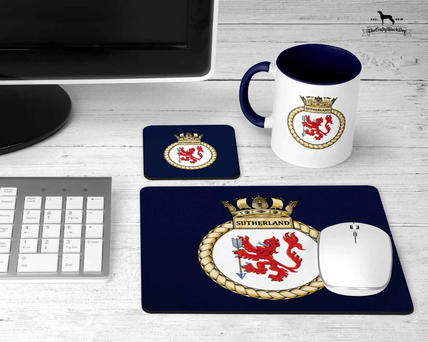 HMS Sutherland - Office Set