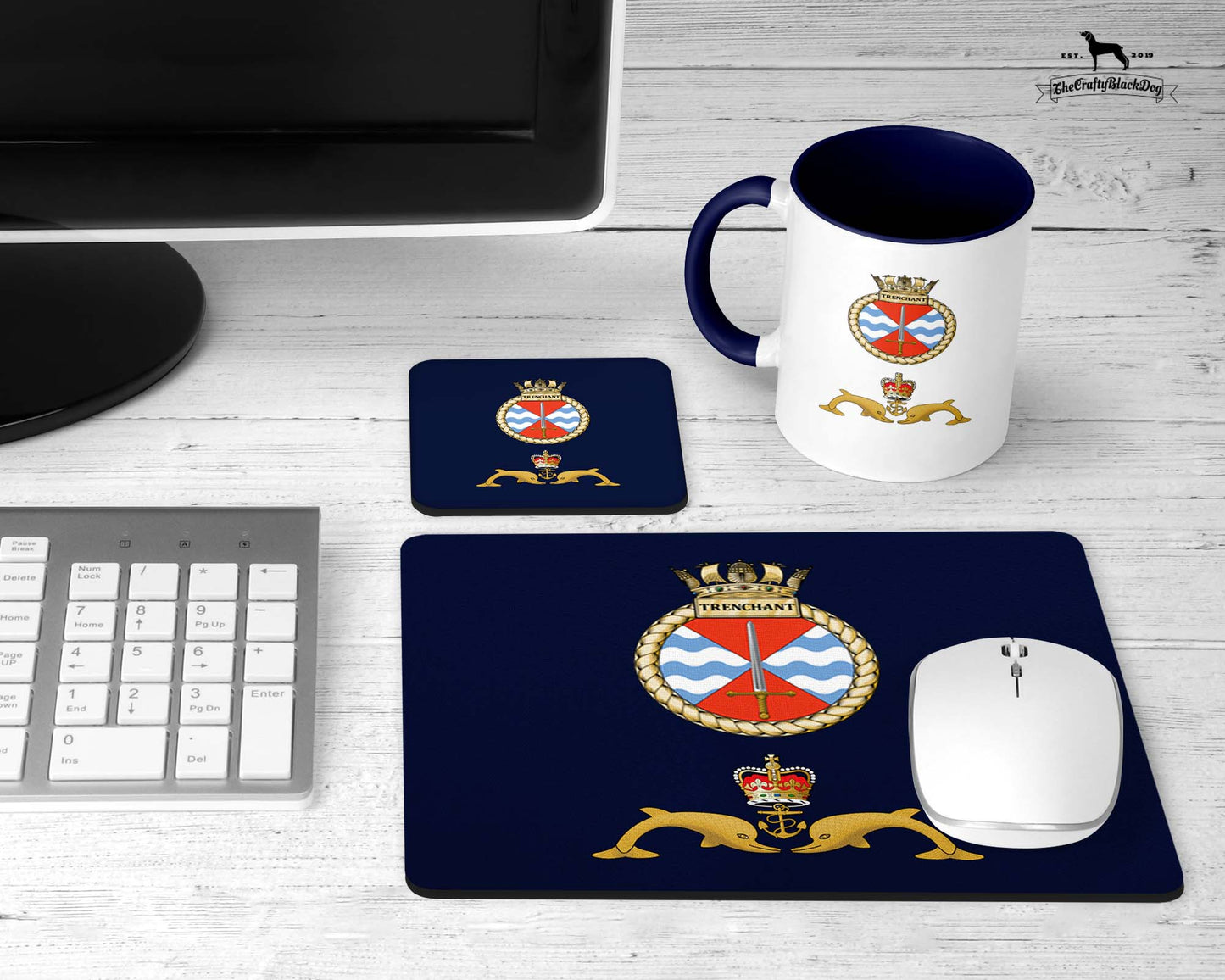 HMS Trenchant - Office Set