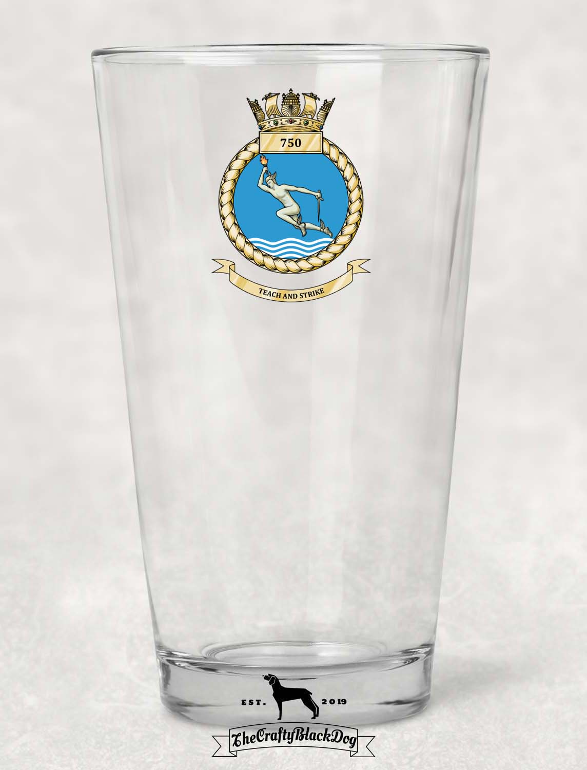 750 Naval Air Squadron - Pint Glass