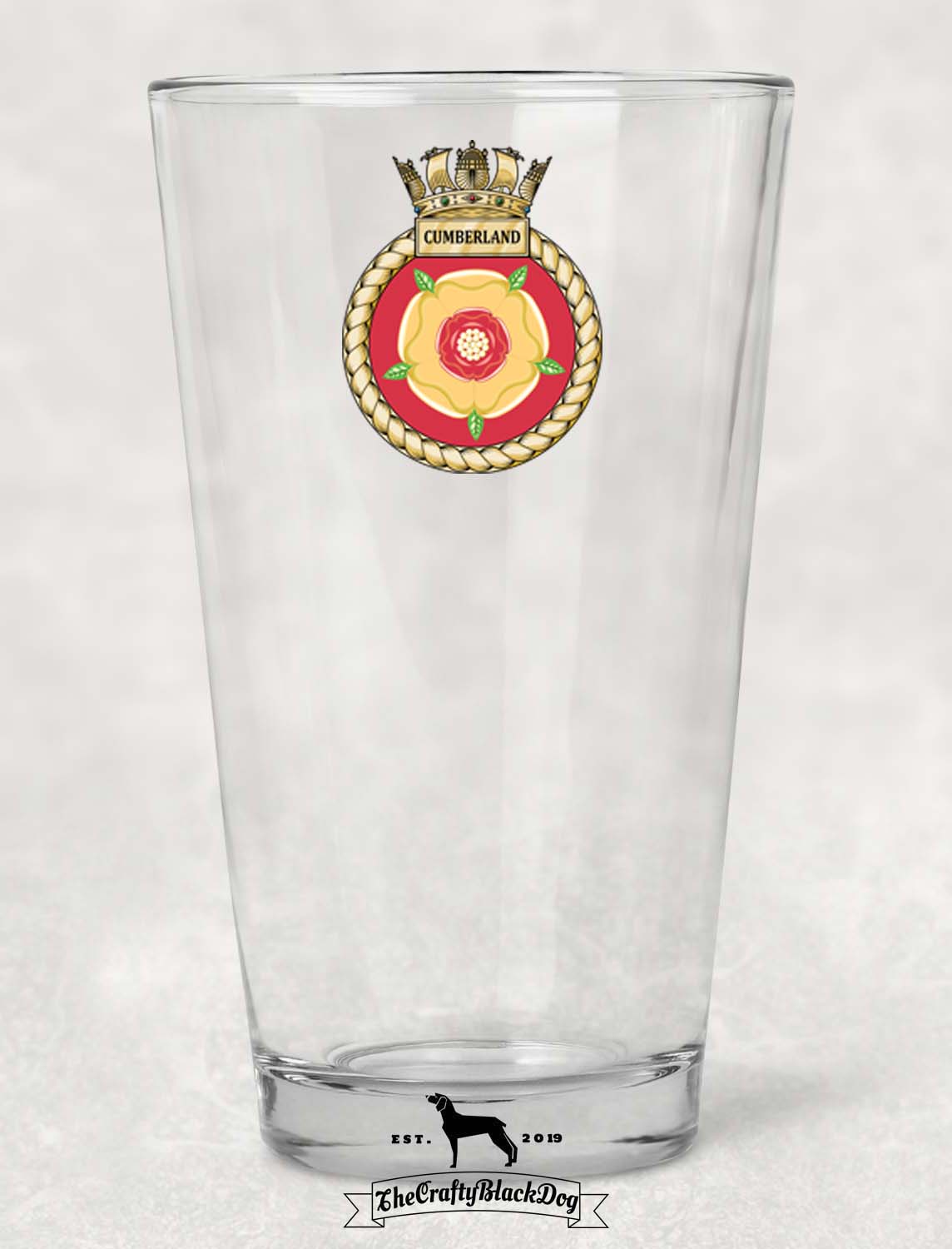 HMS Cumberland - Pint Glass