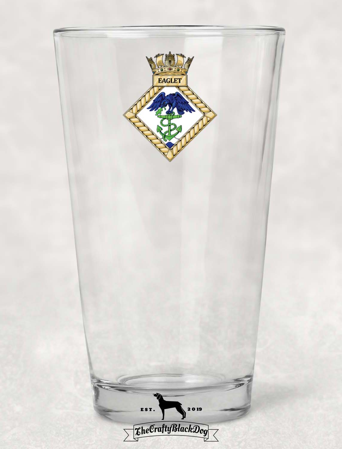 HMS Eaglet - Pint Glass