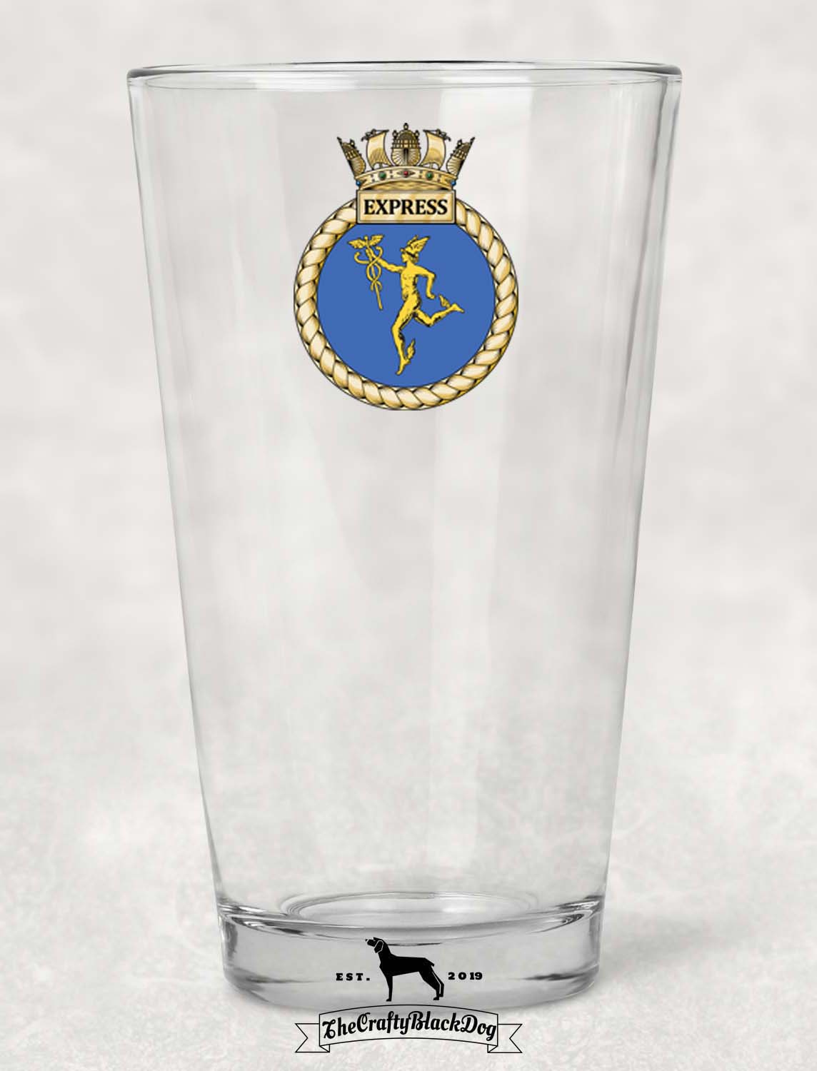 HMS Express - Pint Glass