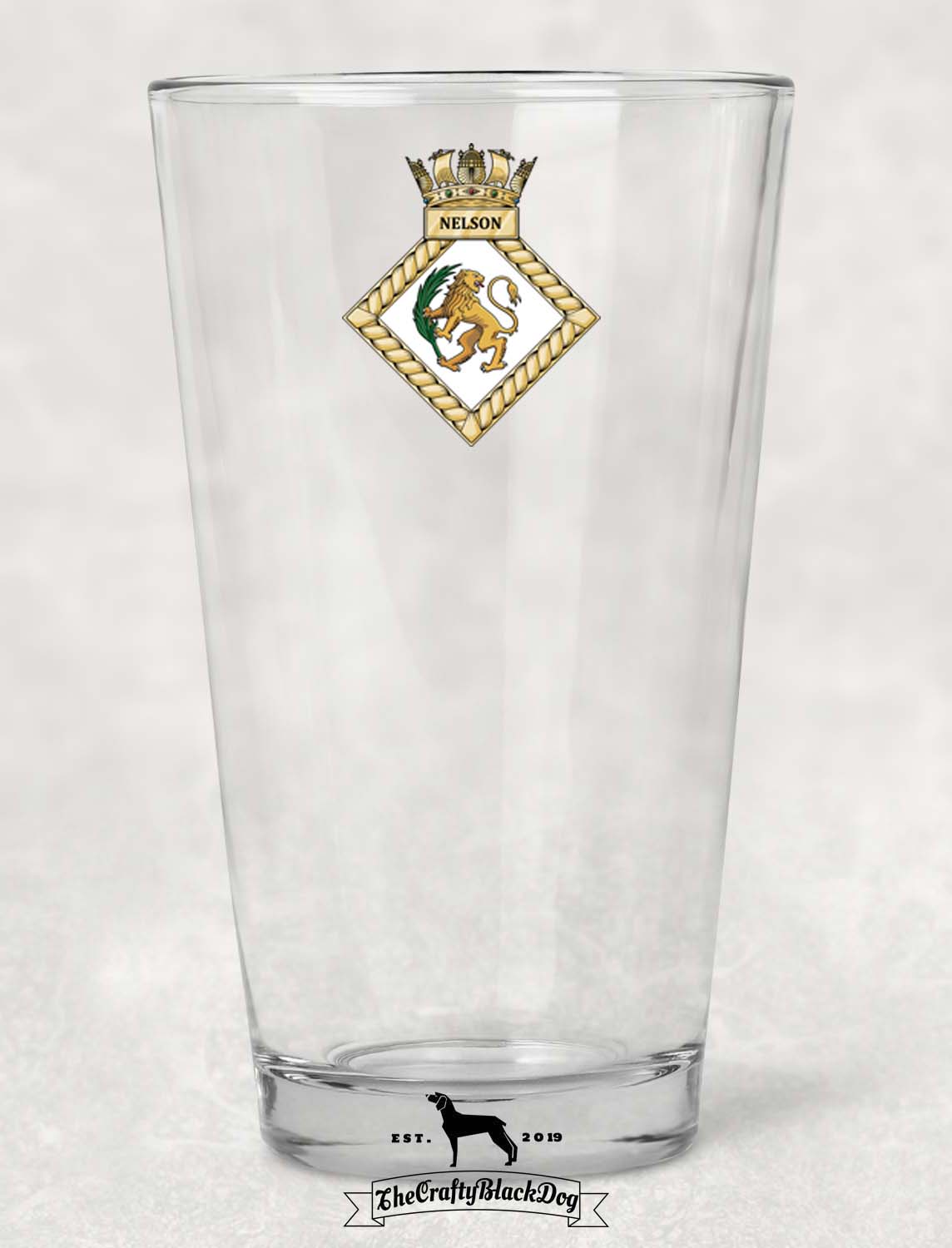 HMS Nelson (HMNB Portsmouth) - Pint Glass