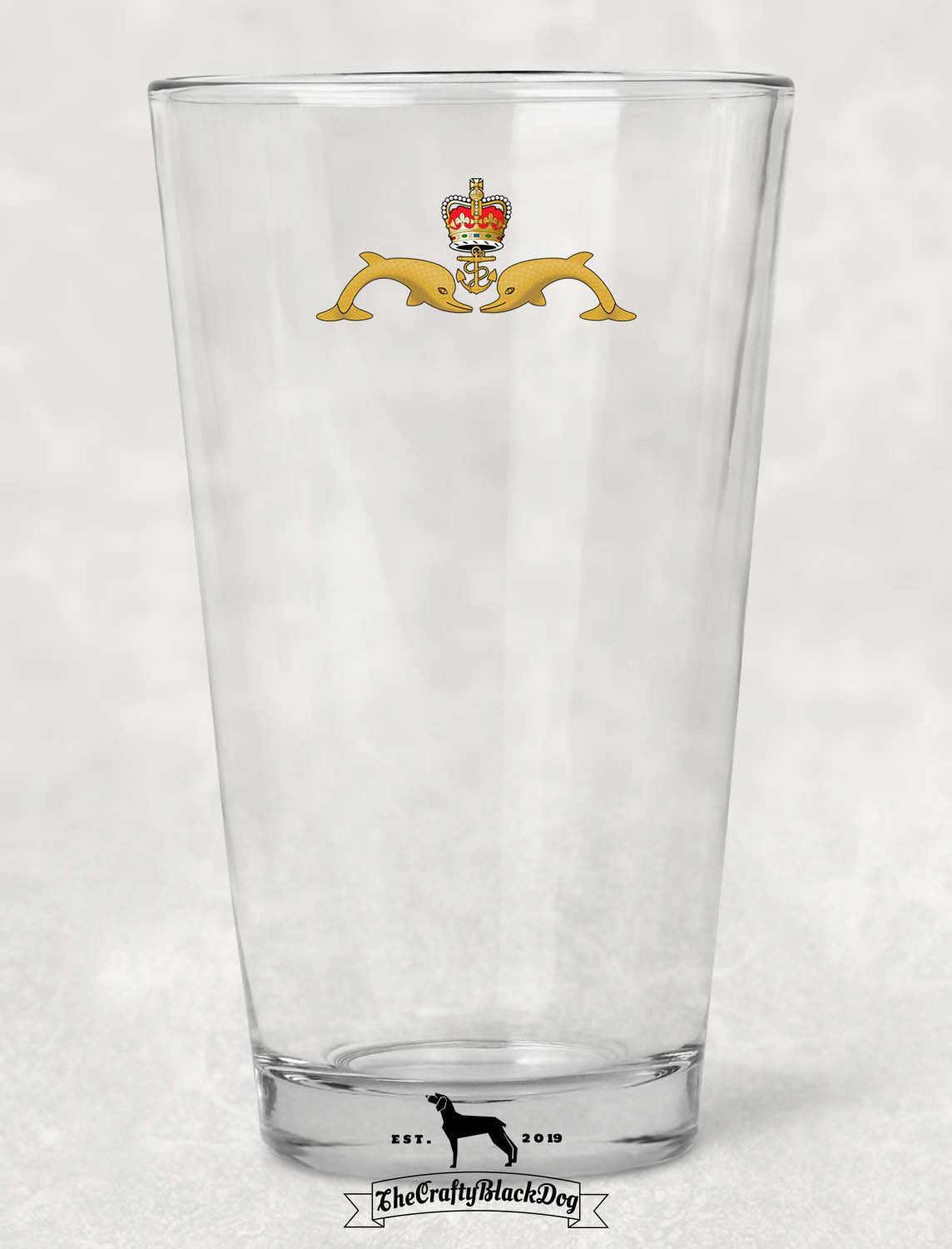 Submariner Dolphins - Pint Glass