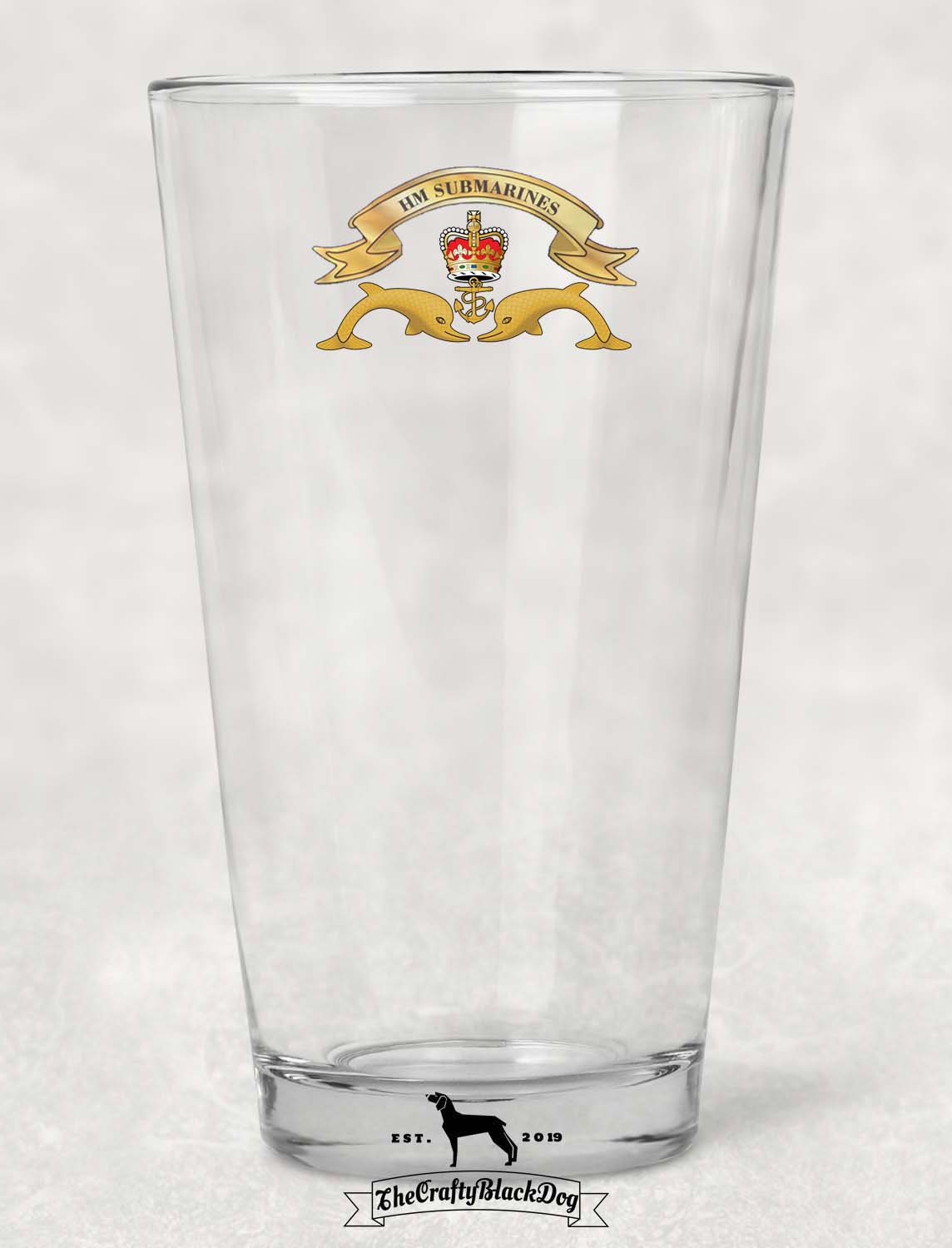 HM Submarines - Pint Glass