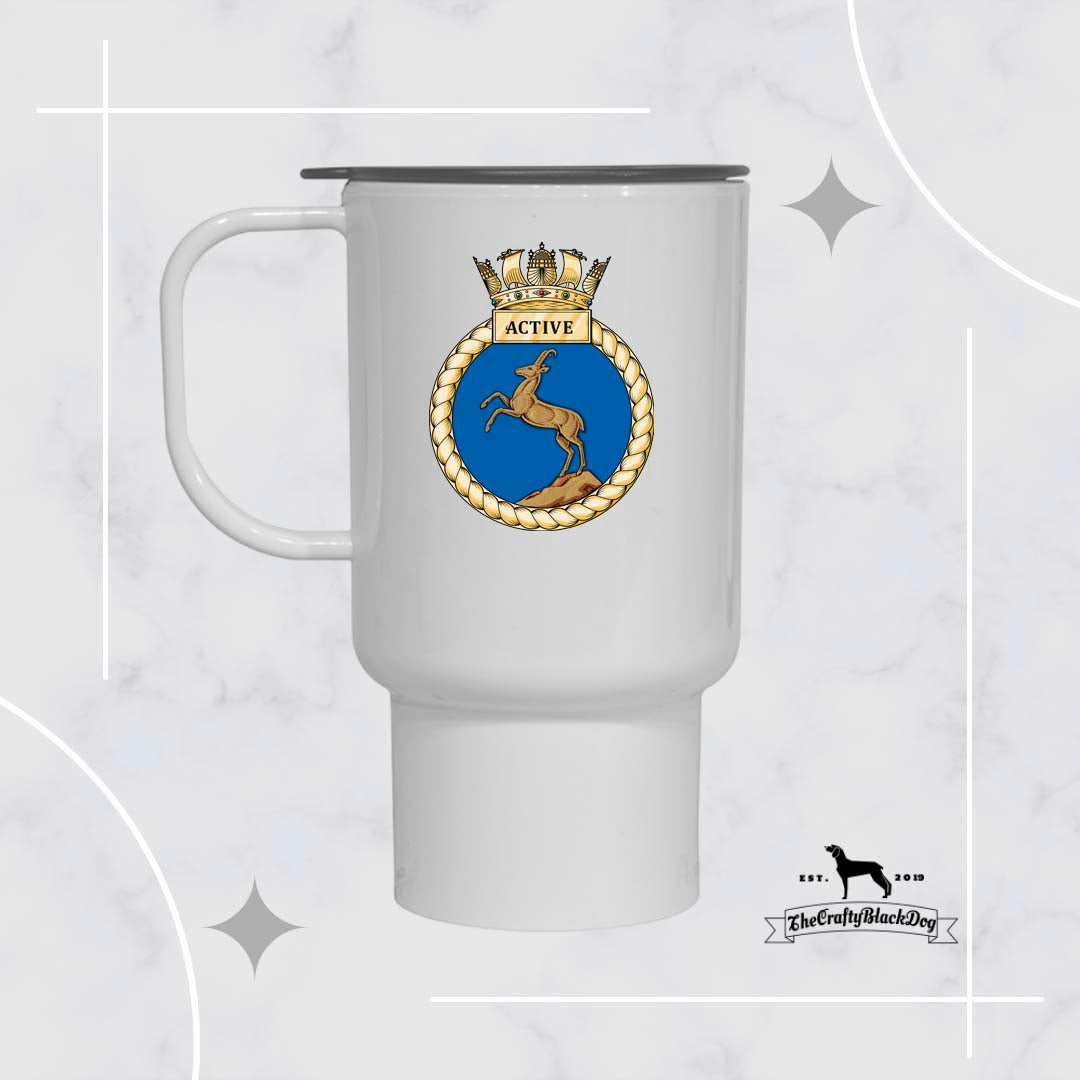 HMS Active - Travel Mug