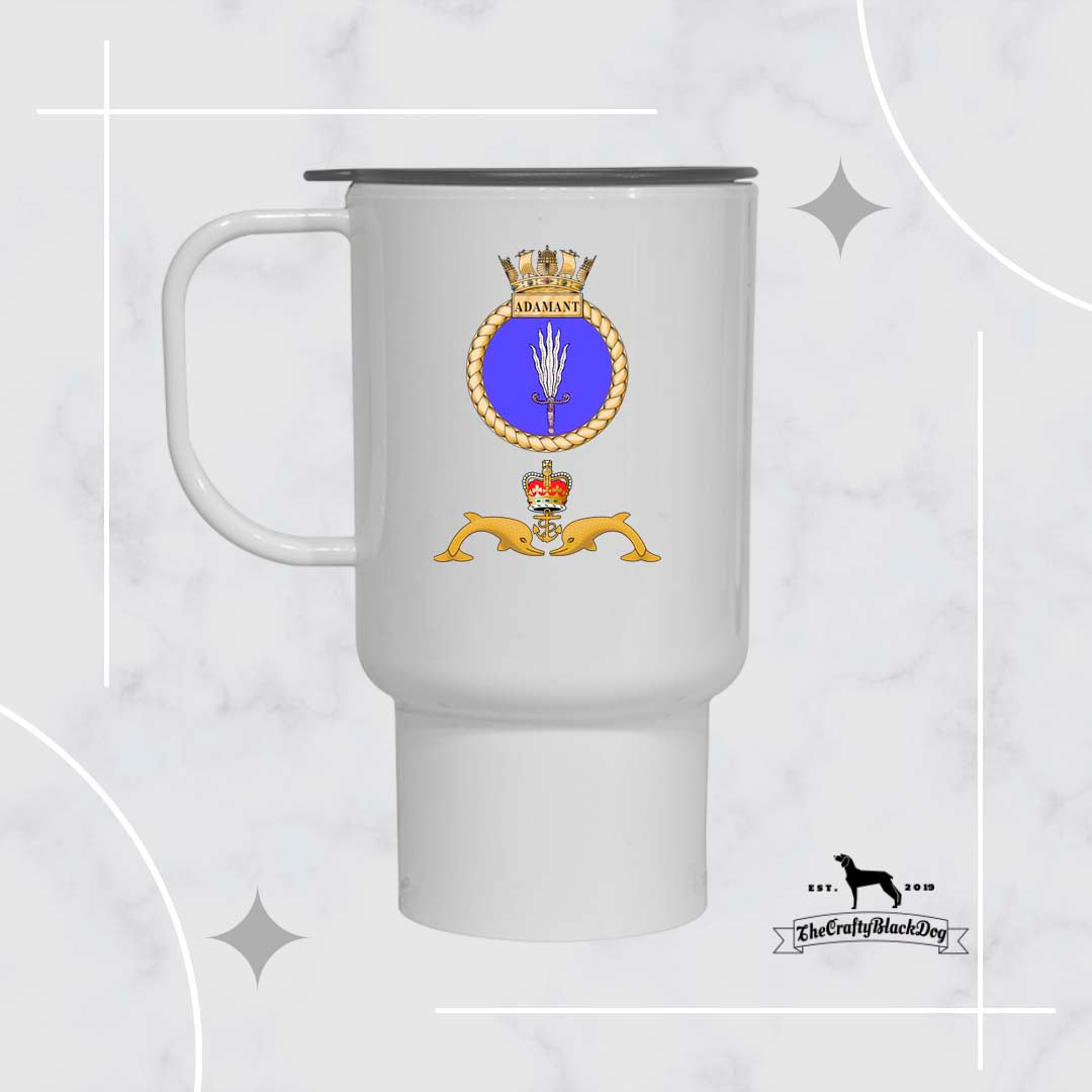 HMS Adamant - Travel Mug