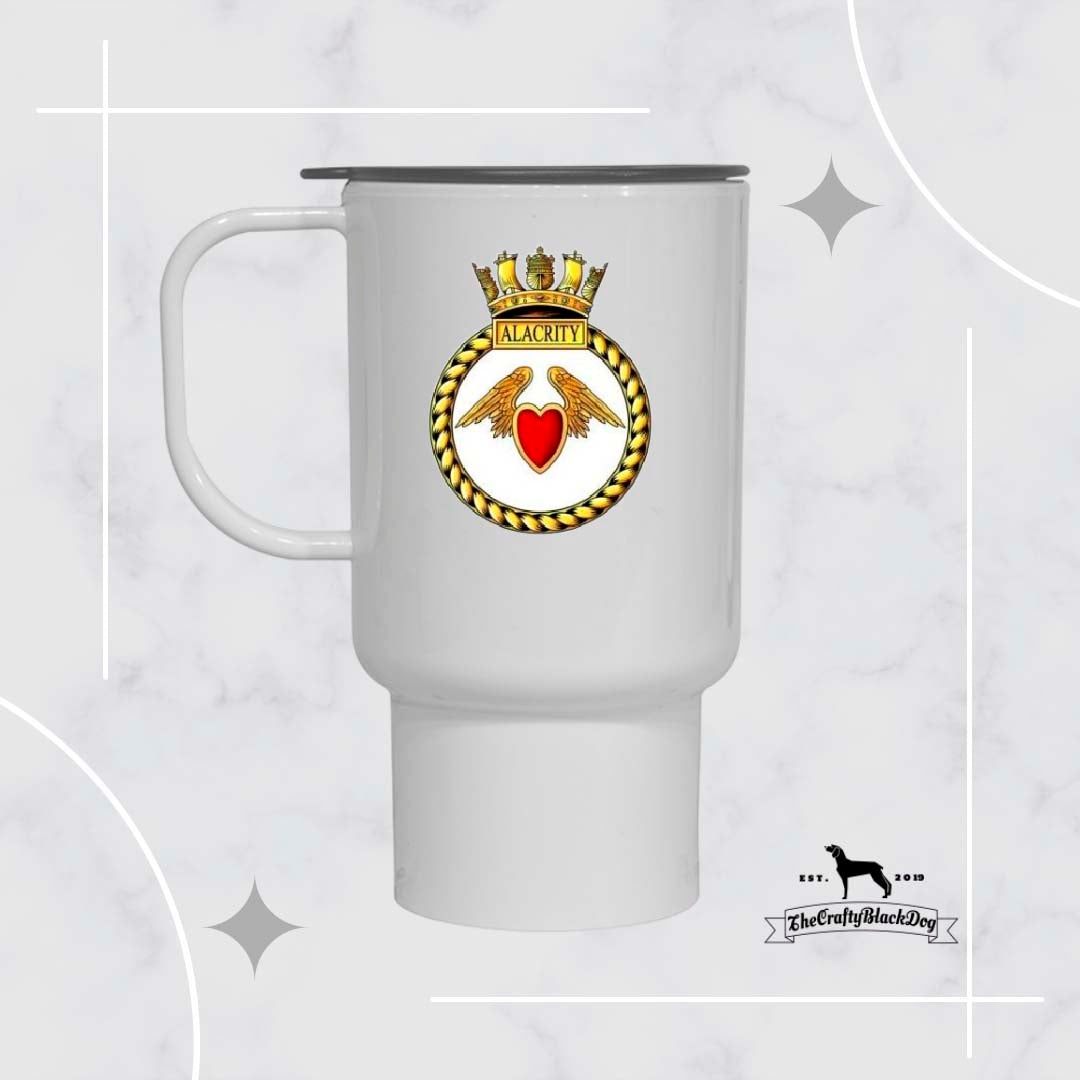 HMS Alacrity - Travel Mug