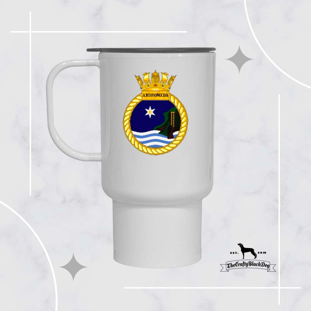 HMS Andromeda - Travel Mug