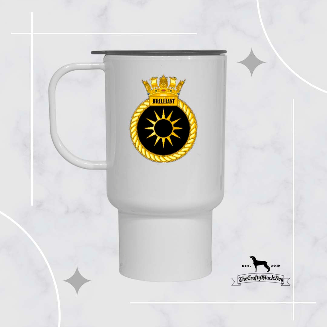 HMS Brilliant - Travel Mug